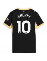 Manchester City Rayan Cherki #10 Venkovní Dres pro Dámské 2026-27 Krátký Rukáv